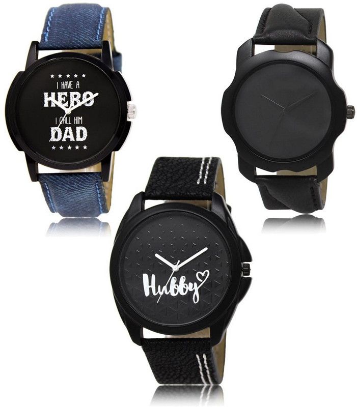 New latest Designer Combo of 3 Analog Watch - For Men LR-07-22-31