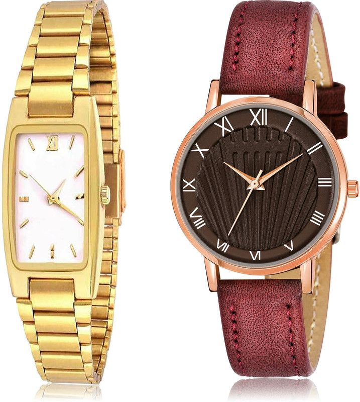 Analog Watch - For Women Modern Fancy 2 Watch Combo For Women And Girls - GCPL36-GW49