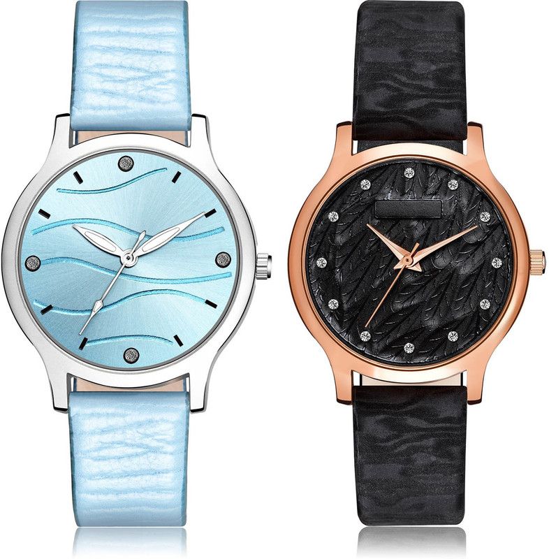 Analog Watch - For Women New Fashionable 2 Watch Combo For Women And Girls - GM390-GM331