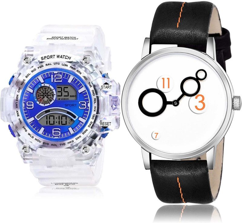 combo watch Digital Watch - For Men Contemporary Gift Army Digital Sports And Unique 2 Watch Combo For Boys And men - BC32-BM13
