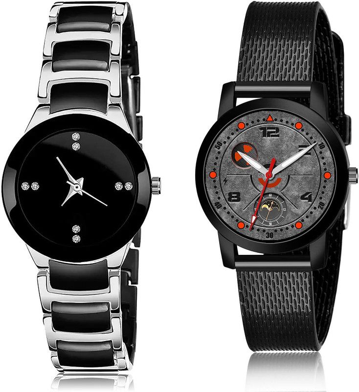 Analog Watch - For Women Brand New Casual 2 Watch Combo For Women And Girls - G207-(13-L-10)