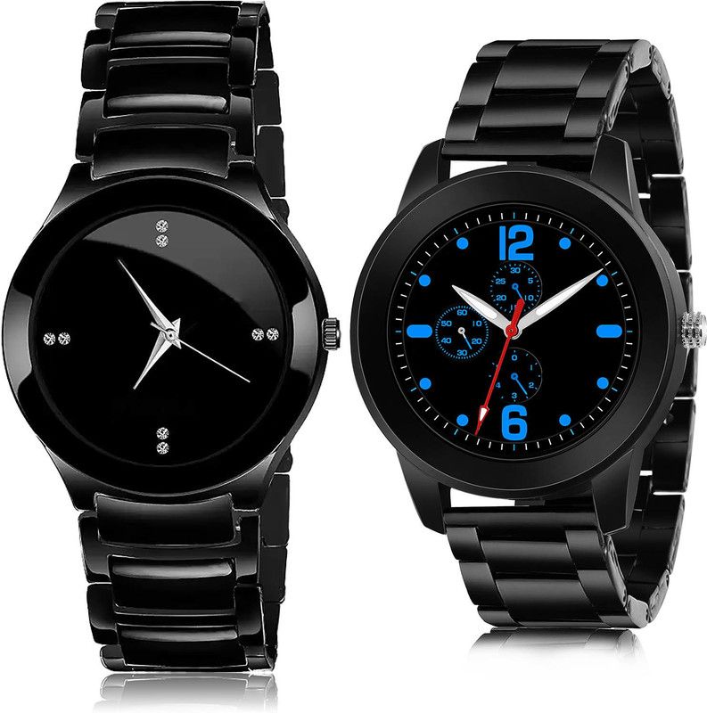 Analog Watch - For Men Best 3D Design 2 Watch Combo For Boys And Men - B67-(68-S-20)