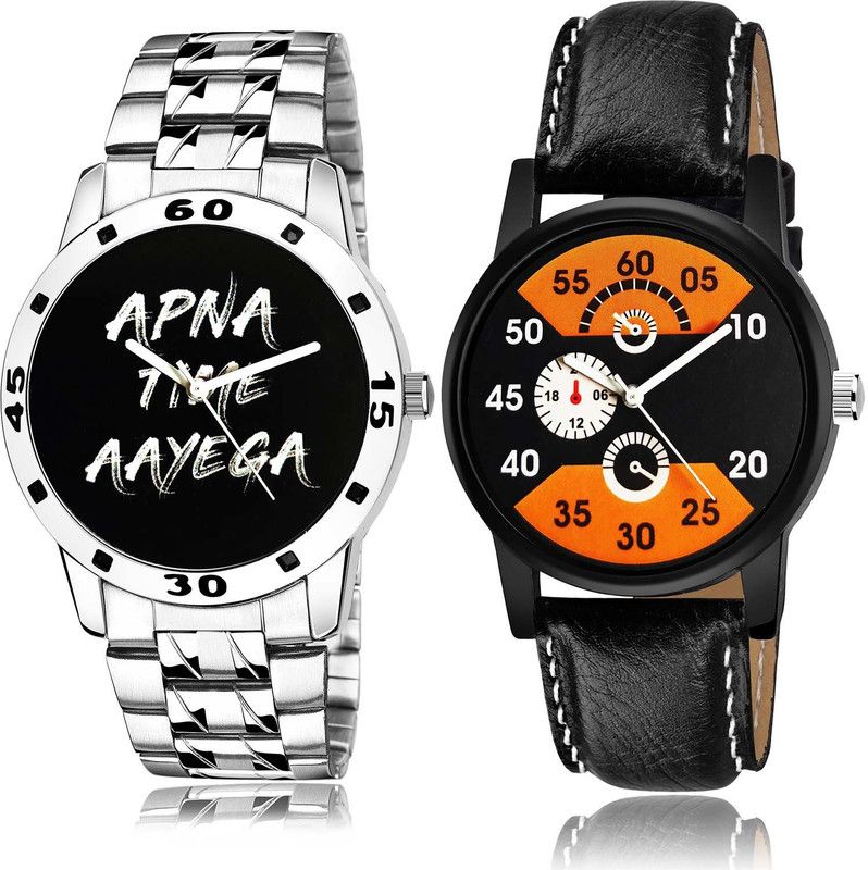 combo watch Analog Watch - For Boys B414-B826 (Combo Of 2 )