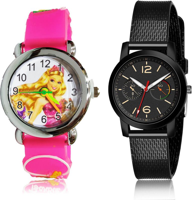Analog Watch - For Girls Contemporary Collection 2 Watch Combo For Women And Girls - GC40-(64-L-10)