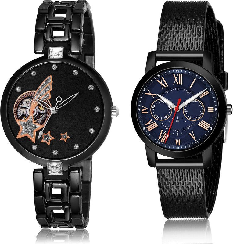 Analog Watch - For Women Modish Royal 2 Watch Combo For Women And Girls - G662-(62-L-10)