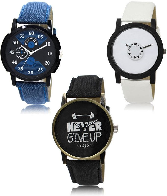 New latest Designer Combo of 3 Analog Watch - For Men LR-02-26-27