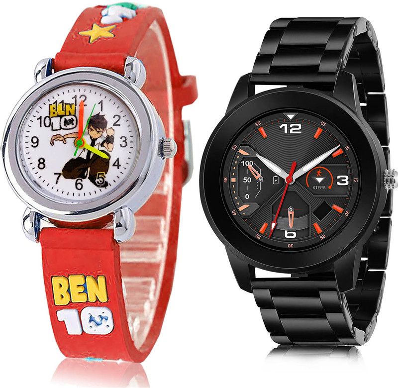 Analog Watch - For Boys Brand New Professional 2 Watch Combo For Boys And Men - BK119-(40-S-20)