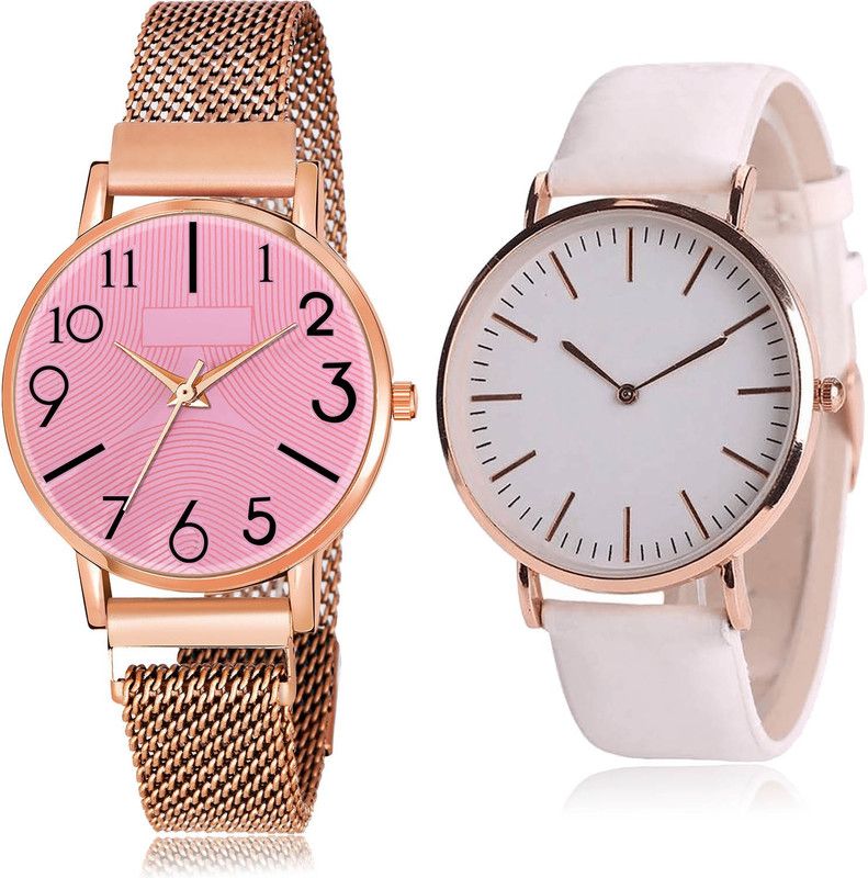 Analog Watch - For Women Treading Royal 2 Watch Combo For Women And Girls - GW62-G193