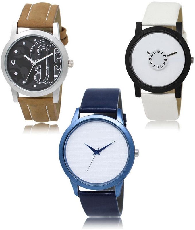 New latest Designer Combo of 3 Analog Watch - For Men LR-14-26-33
