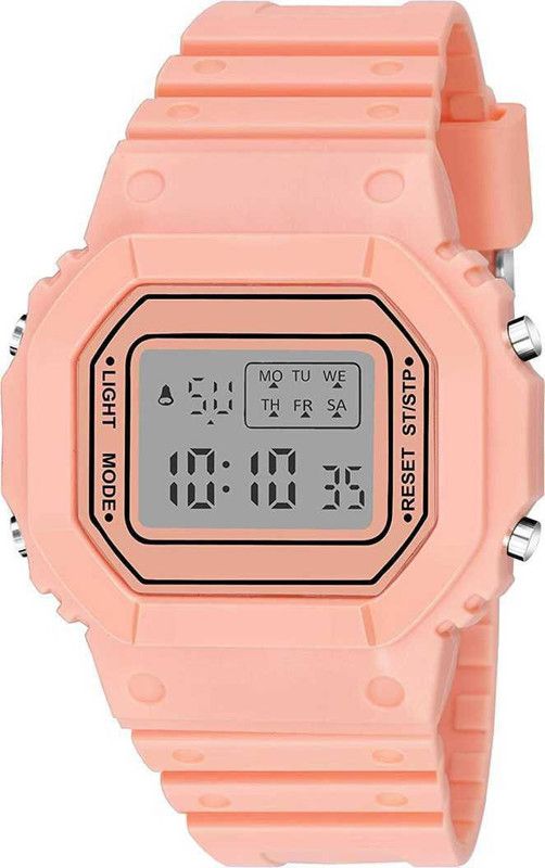 Digital Watch - For Boys & Girls New Latest & Stylish Square Silicone Strap Digital Watches For - Boys And Girls