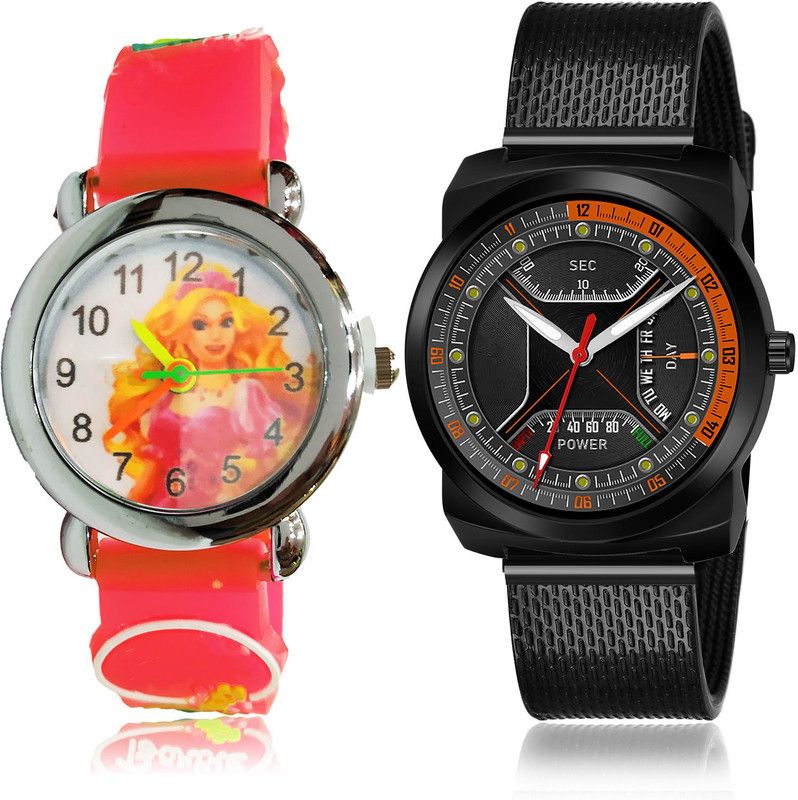 Analog Watch - For Boys New Model 2 Watch Combo For Boys And Men - BK75-(56-S-10)