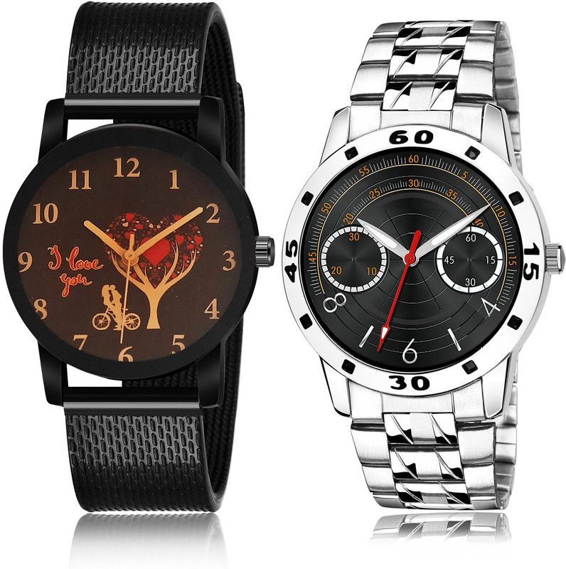 Analog Watch - For Men Classical Exclusive 2 Watch Combo For Boys And Men - BRM17-(67-S-19)