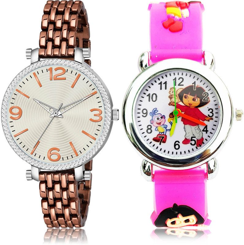 Analog Watch - For Women Modish High Quality 2 Watch Combo For Women And Girls - GW44-GC192