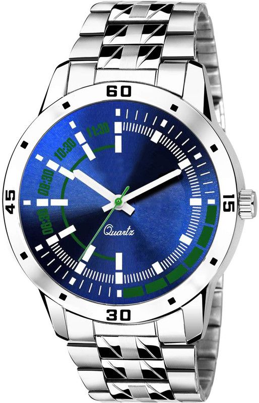 Dreamy Look Full Steel Body Green Design Dial 001 Watch for Boys Analog Watch - For Men ZFGG015