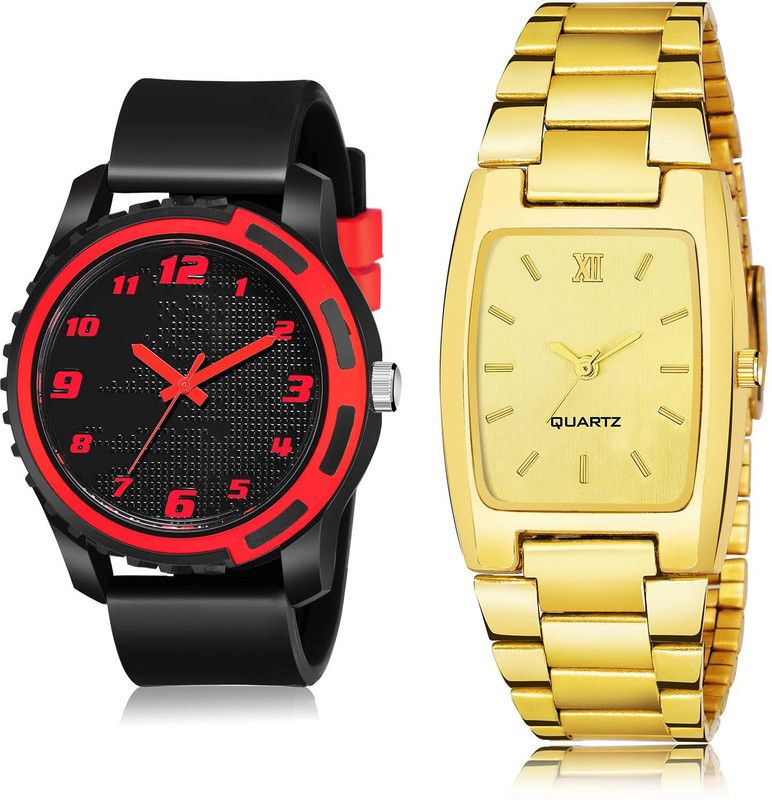Analog Watch - For Boys & Girls Contemporary Royal Sports And Chain Combo Watch For Boys And Men - BM113-BL46.109
