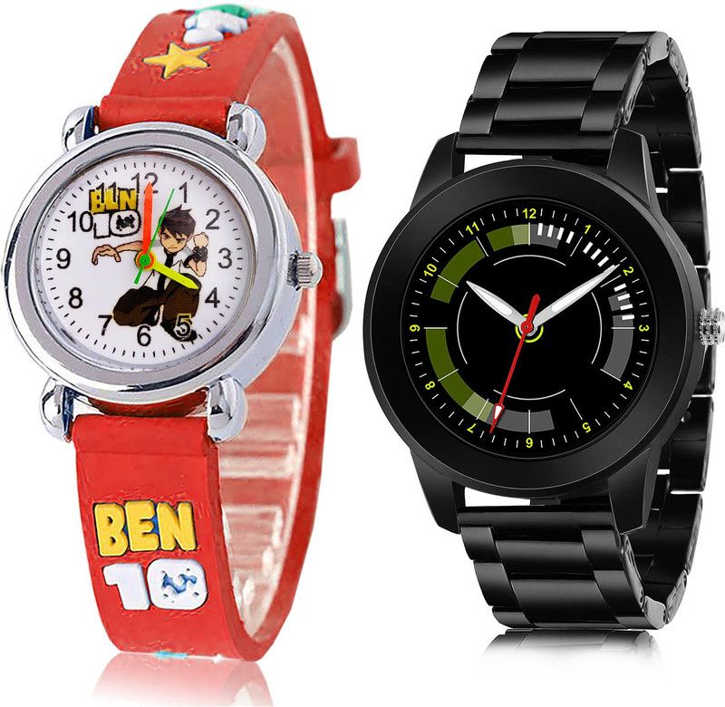 Analog Watch - For Boys Italian Designer 2 Watch Combo For Boys And Men - BK119-(43-S-20)