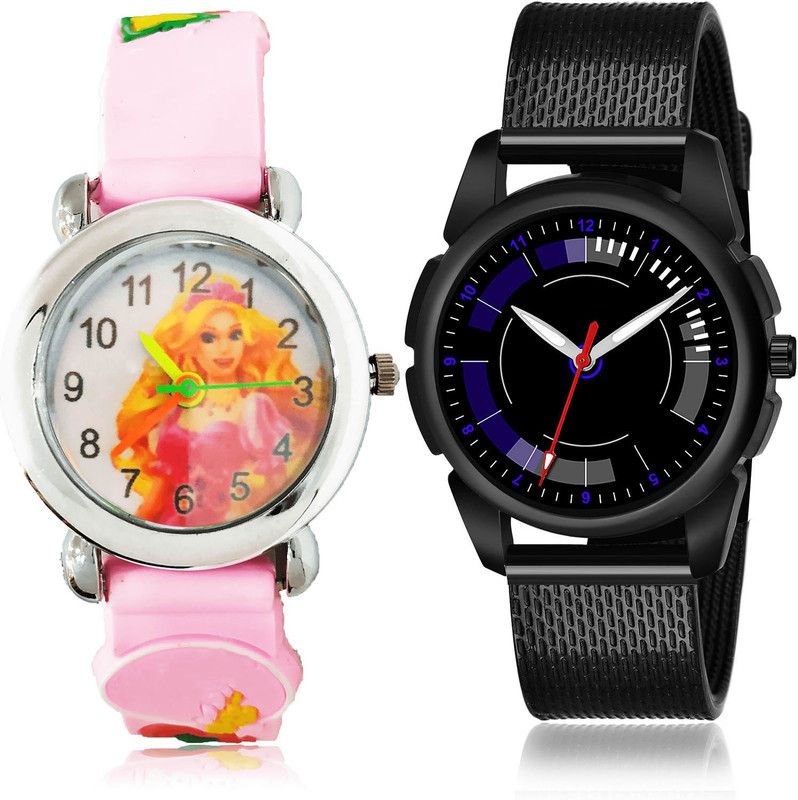 Analog Watch - For Boys Classical Fashionable 2 Watch Combo For Boys And Men - BK10-(44-S-10)