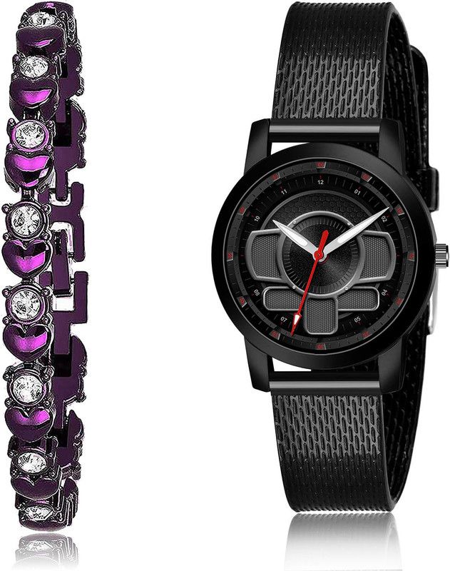 Analog Watch - For Men Latest Quartz 2 Watch Combo For Women And Girls - GX11-(8-L-10)