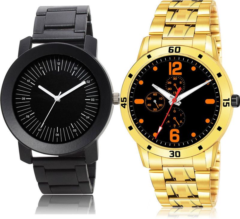 Analog Watch - For Men Treading Italian Designer 2 Watch Combo For Boys And Men - BO54-(70-S-21)