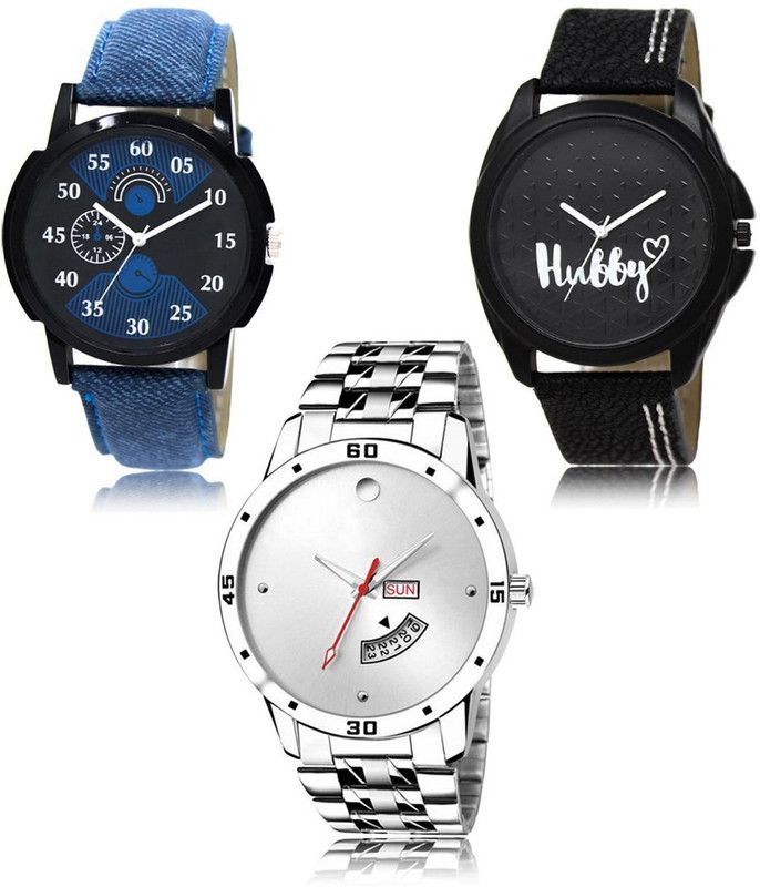 New latest Designer Combo of 3 Analog Watch - For Men LR-02-31-103