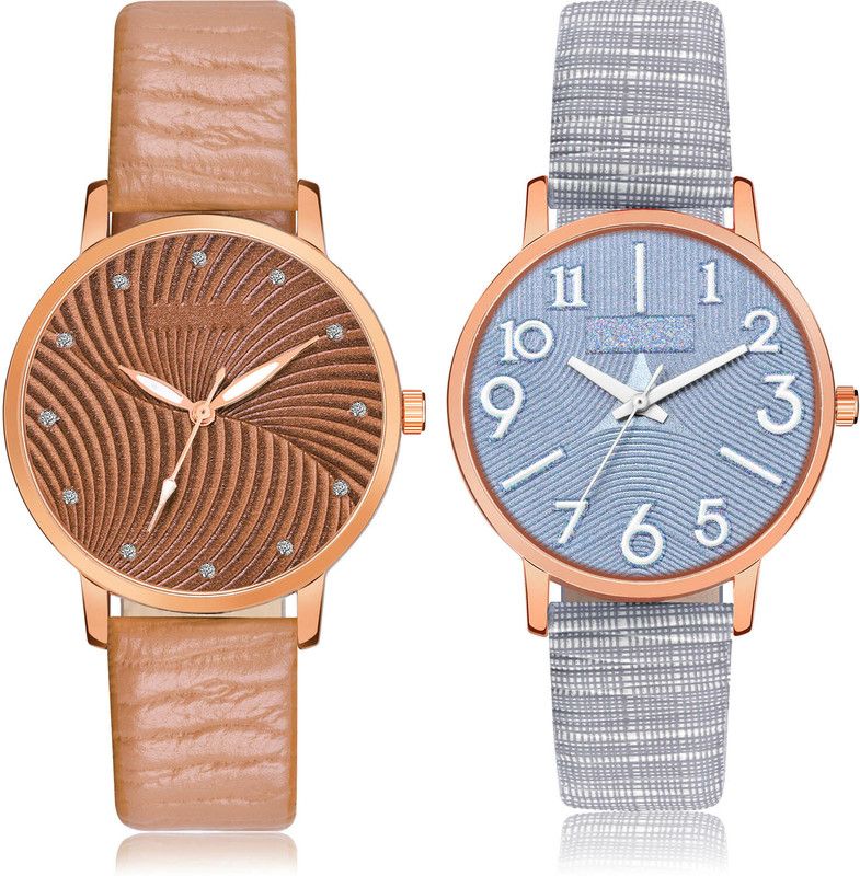 Analog Watch - For Women Modern Tread 2 Watch Combo For Women And Girls - GM383-GM350