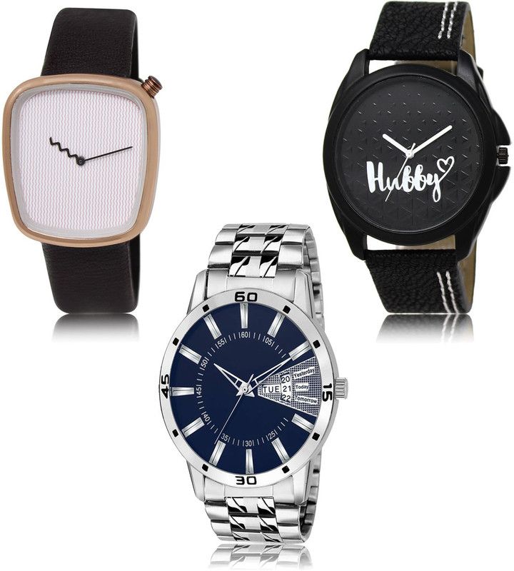 New latest Designer Combo of 3 Analog Watch - For Men LR41-LR31-LR102