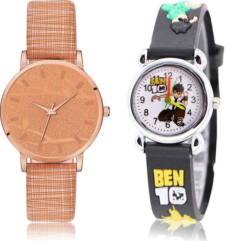 Analog Watch - For Girls New Fashion 2 Watch Combo For Women And Girls - GM329-GC84