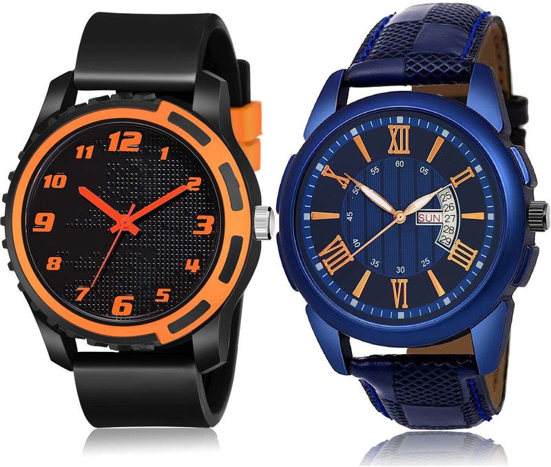 combo watch Analog Watch - For Men & Women Latest Casual Sports And Day And Date Combo Watch For Boys And Men - BM110-BRM1