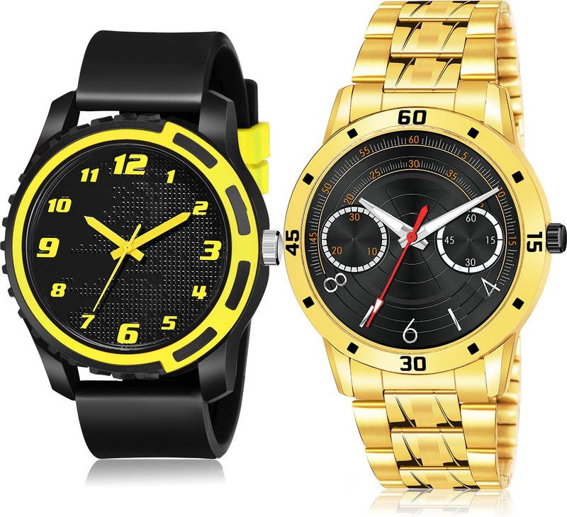 Analog Watch - For Men Best Luxury 2 Watch Combo For Boys And Men - BM112-(67-S-21)