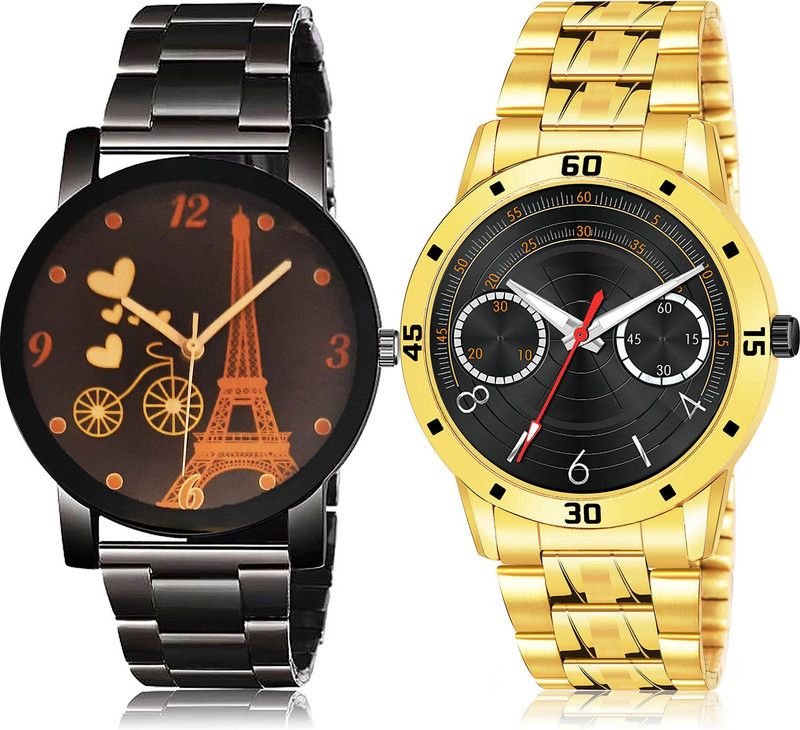 Analog Watch - For Men Modish Luxury 2 Watch Combo For Boys And Men - BCPL10-(67-S-21)