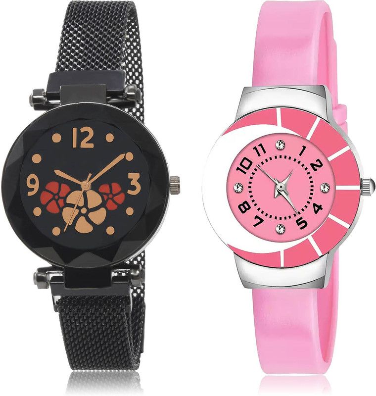 Analog Watch - For Girls Latest Style 2 Watch Combo For Women And Girls - G652-G9