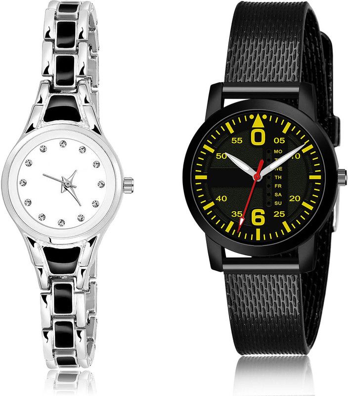 Analog Watch - For Women Brand New Fancy 2 Watch Combo For Women And Girls - G594-(23-L-10)