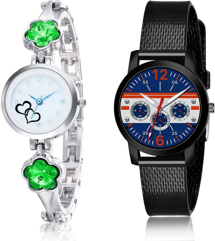 Analog Watch - For Women Modern Royal 2 Watch Combo For Women And Girls - G434-(18-L-10)