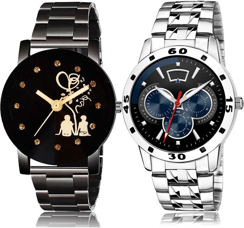 Analog Watch - For Men Contemporary Technology 2 Watch Combo For Boys And Men - BC13-(61-S-19)