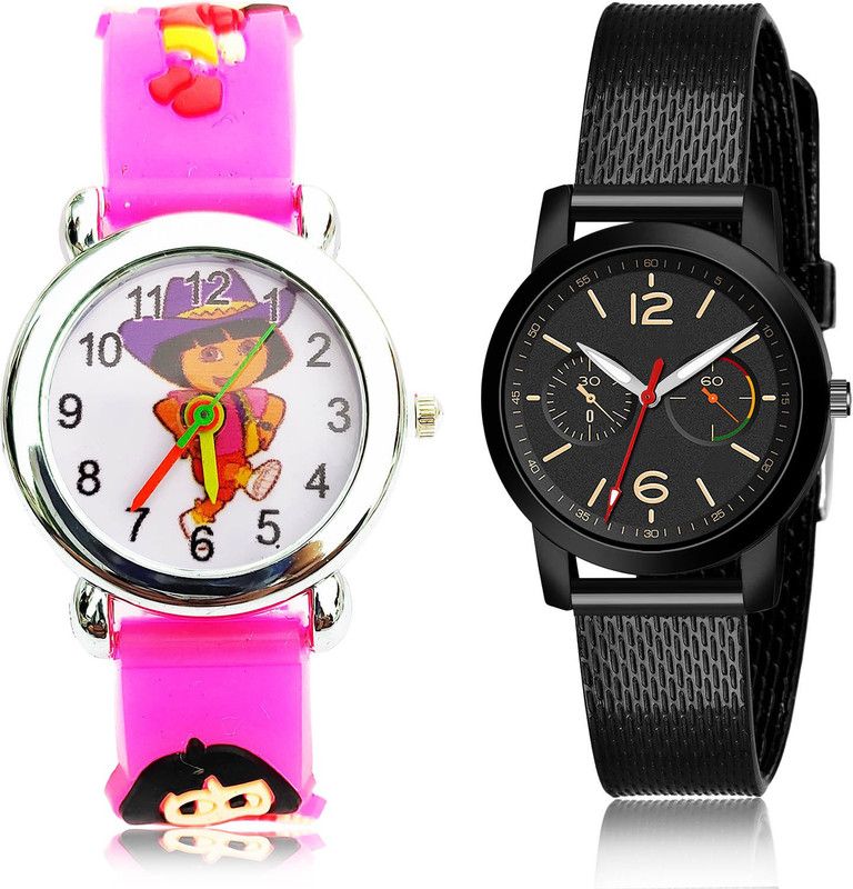 Analog Watch - For Girls Classical Luxury 2 Watch Combo For Women And Girls - GC191-(64-L-10)