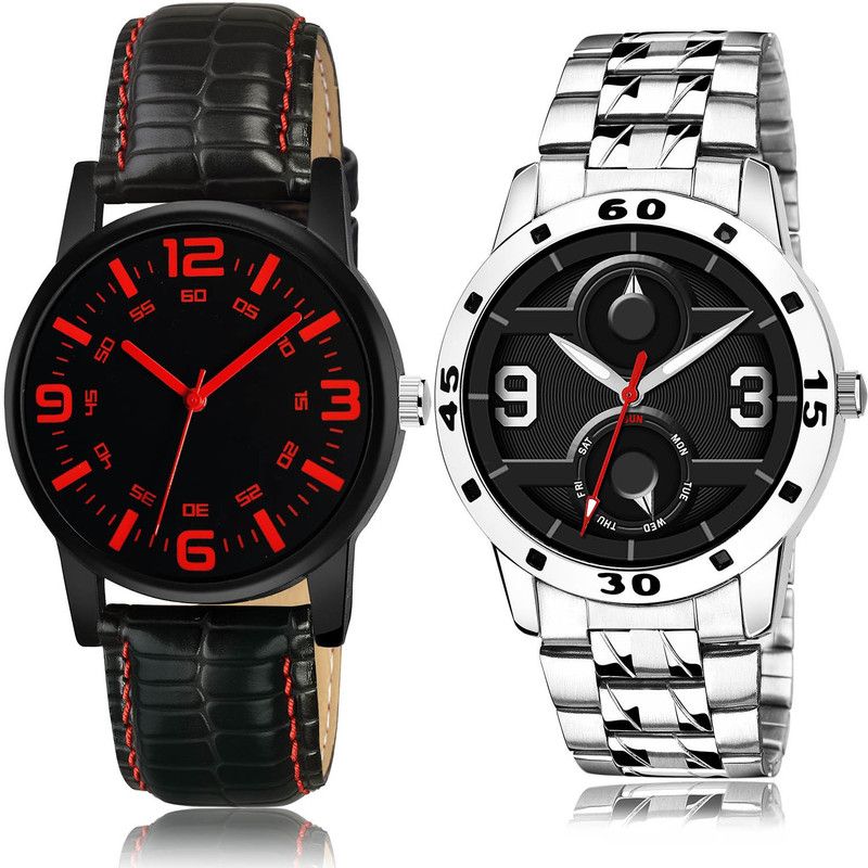 Analog Watch - For Men Treading Collegian 2 Watch Combo For Boys And Men - B695-(28-S-19)