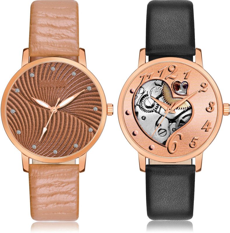Analog Watch - For Women Brand New Professional 2 Watch Combo For Women And Girls - GM383-GM371