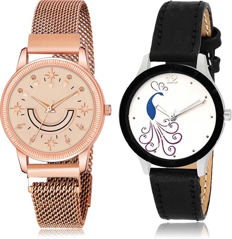 Analog Watch - For Women Modern Collection 2 Watch Combo For Women And Girls - GW68-G271
