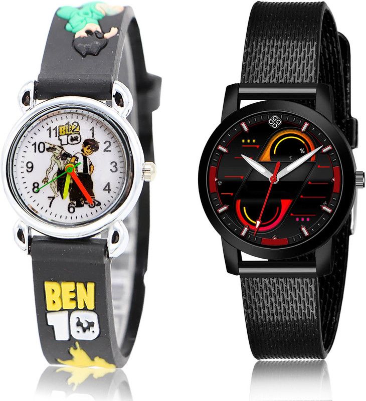 Analog Watch - For Girls Modern Diwali 2 Watch Combo For Women And Girls - GC85-(1-L-10)