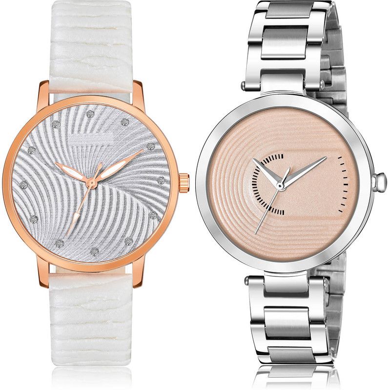 Analog Watch - For Women Classical Royal 2 Watch Combo For Women And Girls - GM381-GM221