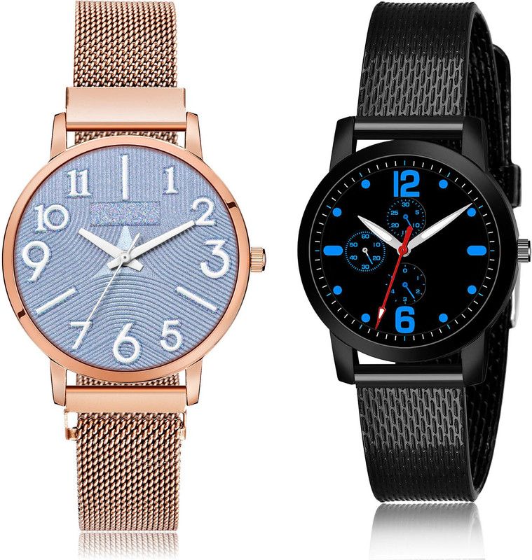 Analog Watch - For Women Modish Love 2 Watch Combo For Women And Girls - GM246-(68-L-10)