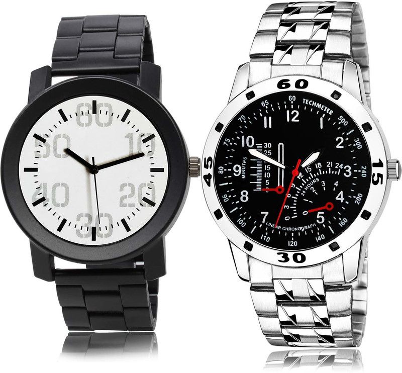 combo watch Analog Watch - For Boys Brand New Analogue Chain Watch Watch - B674-B907 (Combo Of 2 )
