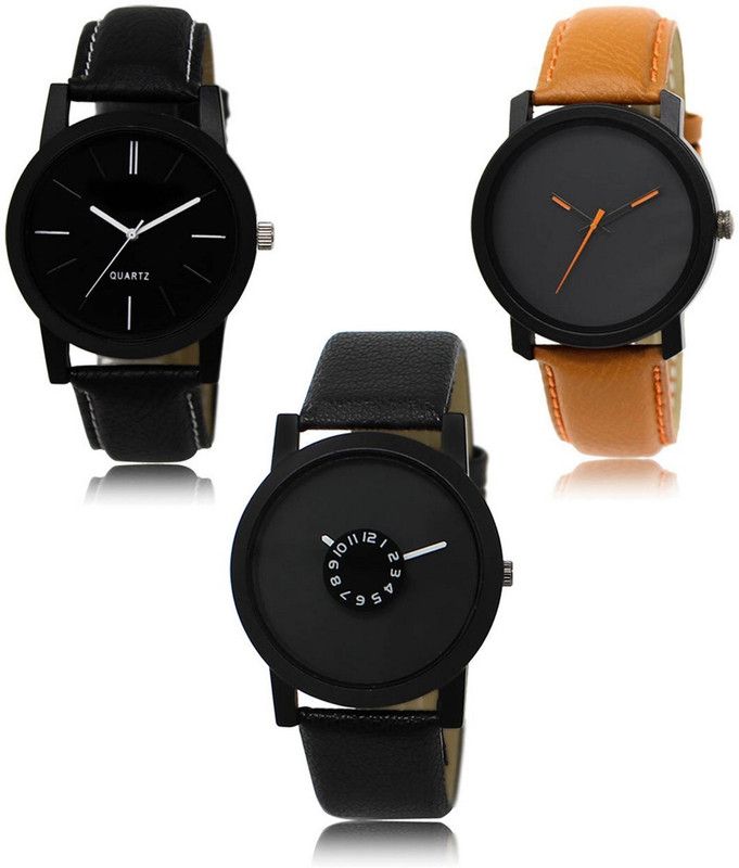 New latest Designer Combo of 3 Analog Watch - For Men LR-05-20-25