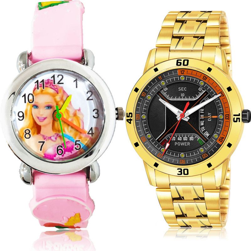 Analog Watch - For Boys Classical Fashionable 2 Watch Combo For Boys And Men - BK9-(56-S-21)