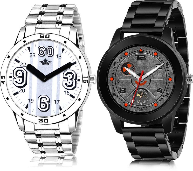 Analog Watch - For Men Brand New Rich 2 Watch Combo For Boys And Men - BL46.111-(13-S-20)