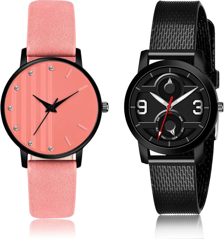Analog Watch - For Women Modish Valentine 2 Watch Combo For Women And Girls - GM323-(28-L-10)