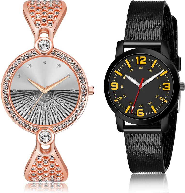 Analog Watch - For Women Classical Fashionable 2 Watch Combo For Women And Girls - GM250-(48-L-10)