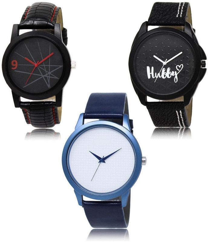 New latest Designer Combo of 3 Analog Watch - For Men LR-08-31-33