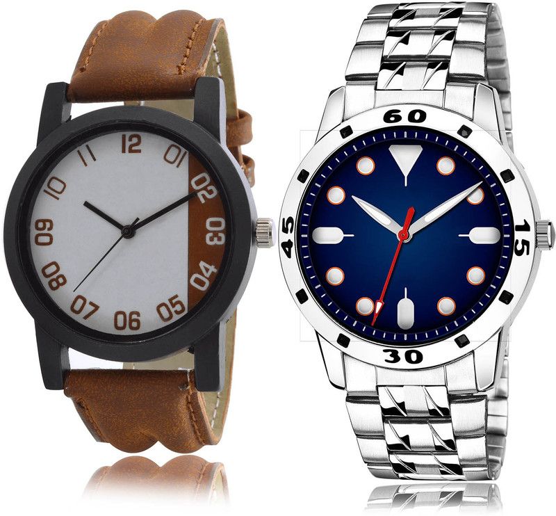 Analog Watch - For Men Best Quartz 2 Watch Combo For Boys And Men - B39-(65-S-19)