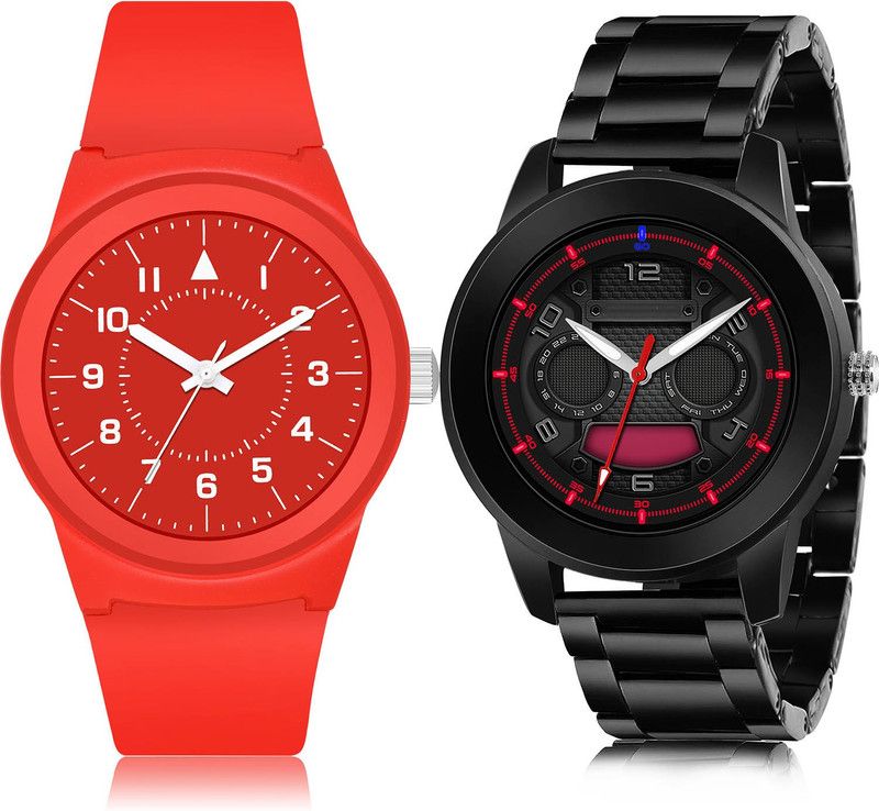 Analog Watch - For Boys Classical Quartz 2 Watch Combo For Boys And Men - BM123-(59-S-20)